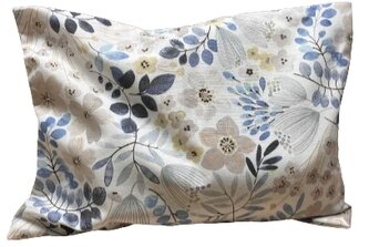 Špaldový polštářek SVĚŽÍ LOUKA – 35x45 mateřídouška a šalvěj