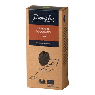 Fairobchod Bio černý čaj Lapsang Souchong sypaný, 60 g