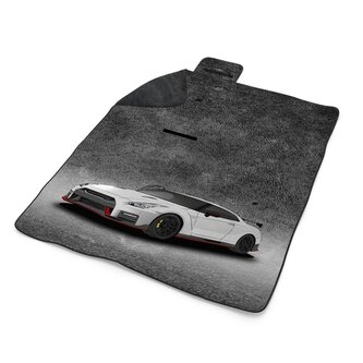 Plážová deka Nissan GTR 35 Šedý: 200x140 cm Plážová deka Nissan GTR 35 Šedý: 200x140 cm