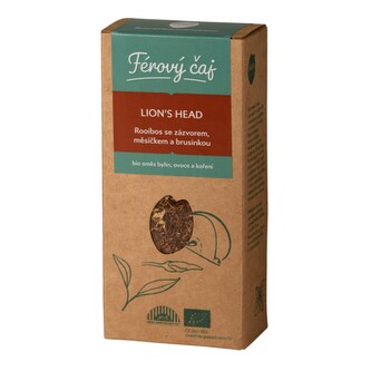 Fairobchod Bio bylinný čaj rooibos s ovocem Lví hlava sypaný, 70 g Fairobchod Bio bylinný čaj rooibos s ovocem Lví hlava sypaný, 70 g