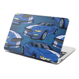 Samolepka na notebook Mustang Pattern: 29x20 cm