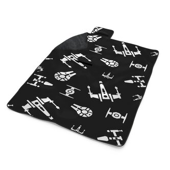 Plážová deka Star Wars Vesmírné lodě Pattern: 200x140 cm