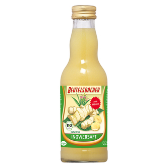 Šťáva zázvorová 200 ml BIO   BEUTELSBACHER