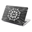 Samolepka na notebook Star Wars Vesmírné lodě na šedém abstraktu: 29x20 cm