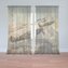 Záclony Stíhačky Spitfire v letecké bitvě: 2ks 150x250cm
