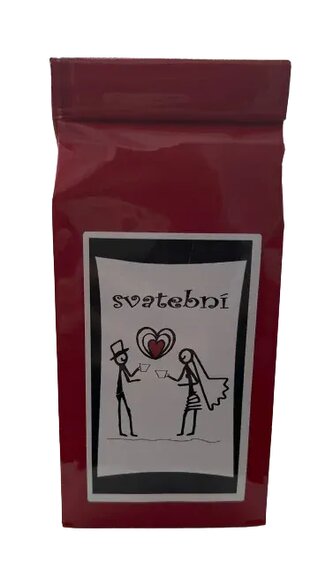 Čaj - svatební – rozkvetlá zahrada