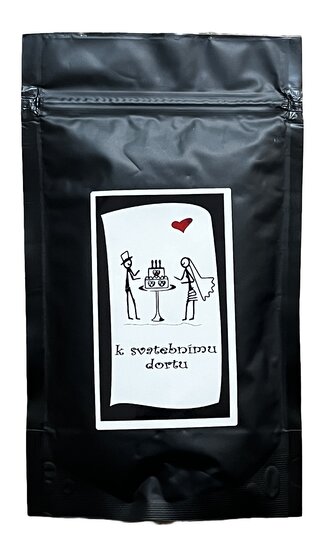 Káva - k svatebnímu dortu – zrno