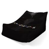 Sedací vak Lounge Seriál přátelé FRIENDS Polibek: 120 x 100 x 80 cm