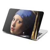 Samolepka na notebook Dívka s perlou - Johannes Vermeer: 29x20 cm