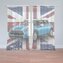 Záclony Mini sedan Britská vlajka: 2ks 150x250cm