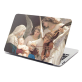 Samolepka na notebook Panna s anděly - William-Adolphe Bouguereau: 38x26 cm