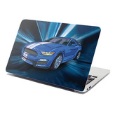 Samolepka na notebook Mustang Modré pozadí: 38x26 cm