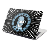 Samolepka na notebook Futurama Bender Vesmír: 38x26 cm