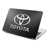 Samolepka na notebook Toyota Carbon: 38x26 cm
