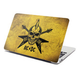 Samolepka na notebook ACDC Lebka: 29x20 cm