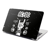 Samolepka na notebook ACDC Live fast, die young: 29x20 cm