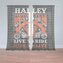 Záclony Harley-Davidson Live to ride, ride to live: 2ks 150x250cm