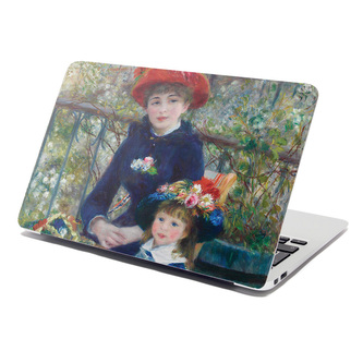 Samolepka na notebook Dvě sestry (Na Terase) - Pierre-Auguste Renoir: 29x20 cm