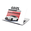 Samolepka na notebook Nissan GTR 35 Godzilla: 38x26 cm