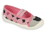 116X301 25 - dívčí balerínky Befado 2 gumky růžové 116X301_28