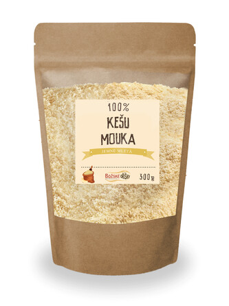 Božské Oříšky 100% Kešu mouka 300g Božské Oříšky 100% Kešu mouka 300g
