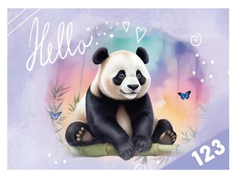 desky na číslice Panda 8021128