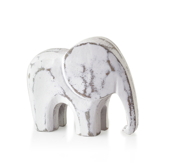 MIA NATURAL Figura słoń L 14,5x4,5xh12cm