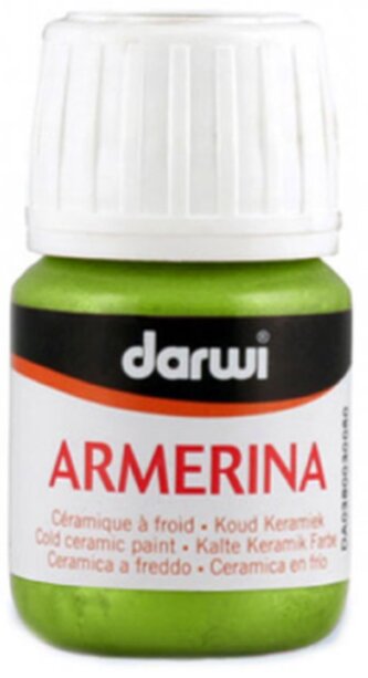 Barva na porcelán Darwi Armerina 30ml – 611 Light Green