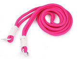 Univerzální šňůra / klíčenka s karabinami - 1 ks - 3 pink