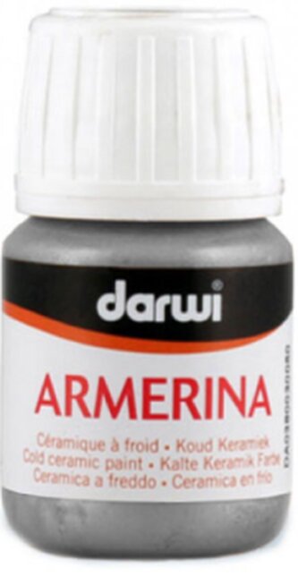 Barva na porcelán Darwi Armerina 30ml – 080 Silver