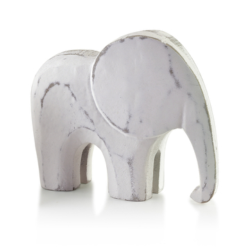 MIA NATURAL Figura słoń XL 19x5,5xh16cm