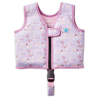 Splash About Dětská plovací vesta Go Splash s bezpečnostním páskem Lilac Spring Vel. L (4-6 let)
