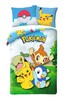 HALANTEX Povlečení Pokémon zahrada  Bavlna, 140/200, 70/90 cm