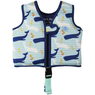 Splash About Dětská plovací vesta Go Splash s bezpečnostním páskem Moby Anchor Vel. L (4-6 let)