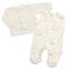 Kojenecké dupačky s košilkou, bavlna, Husičky, smetanové, vel. 62; 62 (2-3m)