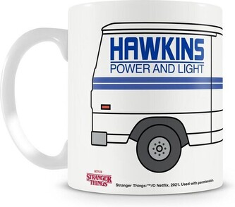 Hrnek Stranger Things - Hawkins Power And Light, 0,33 l