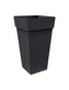 Gardino, Květináč MELROSE QUADRATE, rozměry 45 x 45 x 65 cm, antracit