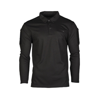 Polokošile Mil-Tec Long Quick Dry - černá, M