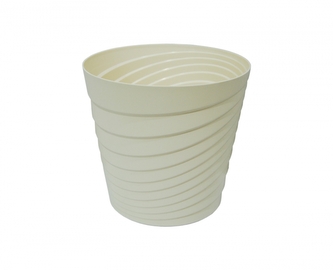 Gardino, Květináč SWING, průměr 40 cm, béžový