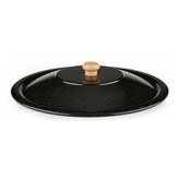 IGOTREND, 50468 Poklice na kotlík smalt 44 cm/20-22 l, černá