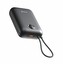 SW POWER BANK VOLTBOX 35W 30000 mAh S INTEGROVANÝMI KABELY  USB-C A LIGHTNING ČERNÁ