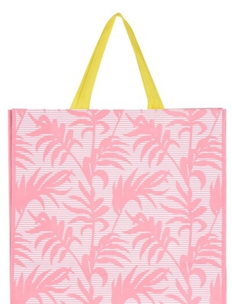 Koopman, Nákupní taška 49 x 45 x 18,5 cm, růžová