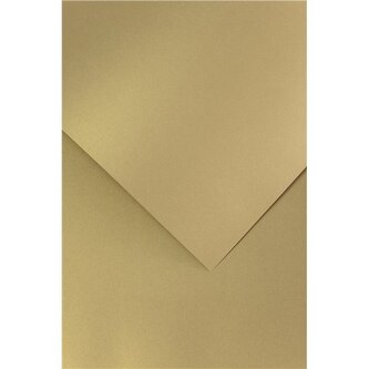 Ozdobný papír A4 Iceland - 220 g, zlatý, 20 listů