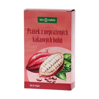 Prášek z nepraženého kakaa 150 g BIO   BIO NEBIO