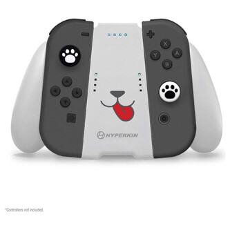 Držák a náhradní gripy Hyperkin pro Nintendo Switch/Switch OLED Mode Joy-Con ovladač