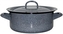 Metalac Kámen, mělký smaltovaný kastrol Klasik s poklicí 18 cm, 2 l