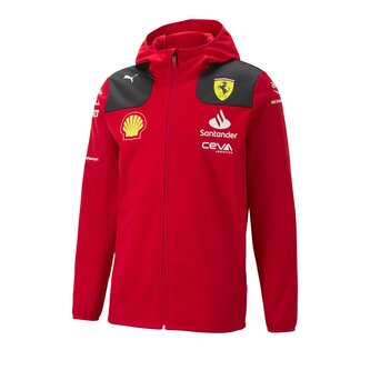 Scuderia Ferrari F1 týmová softshell bunda s kapucí SF - M