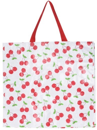 Koopman, Nákupní taška 49 x 45 x 18,5 cm, třešně