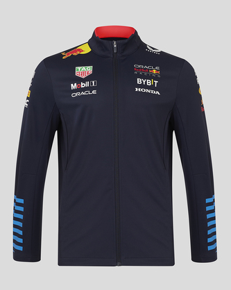 Týmová softshell bunda Red Bull Racing F1 tmavě modrá - XXL