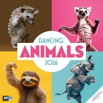Dancing Animals Kalender 2026 - 30x30
